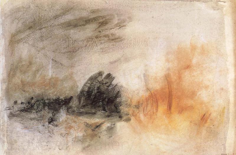 Joseph Mallord William Turner Storm Germany oil painting art